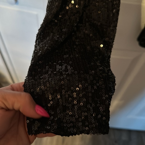 H&M sequin leggings XL - Picture 2 of 7